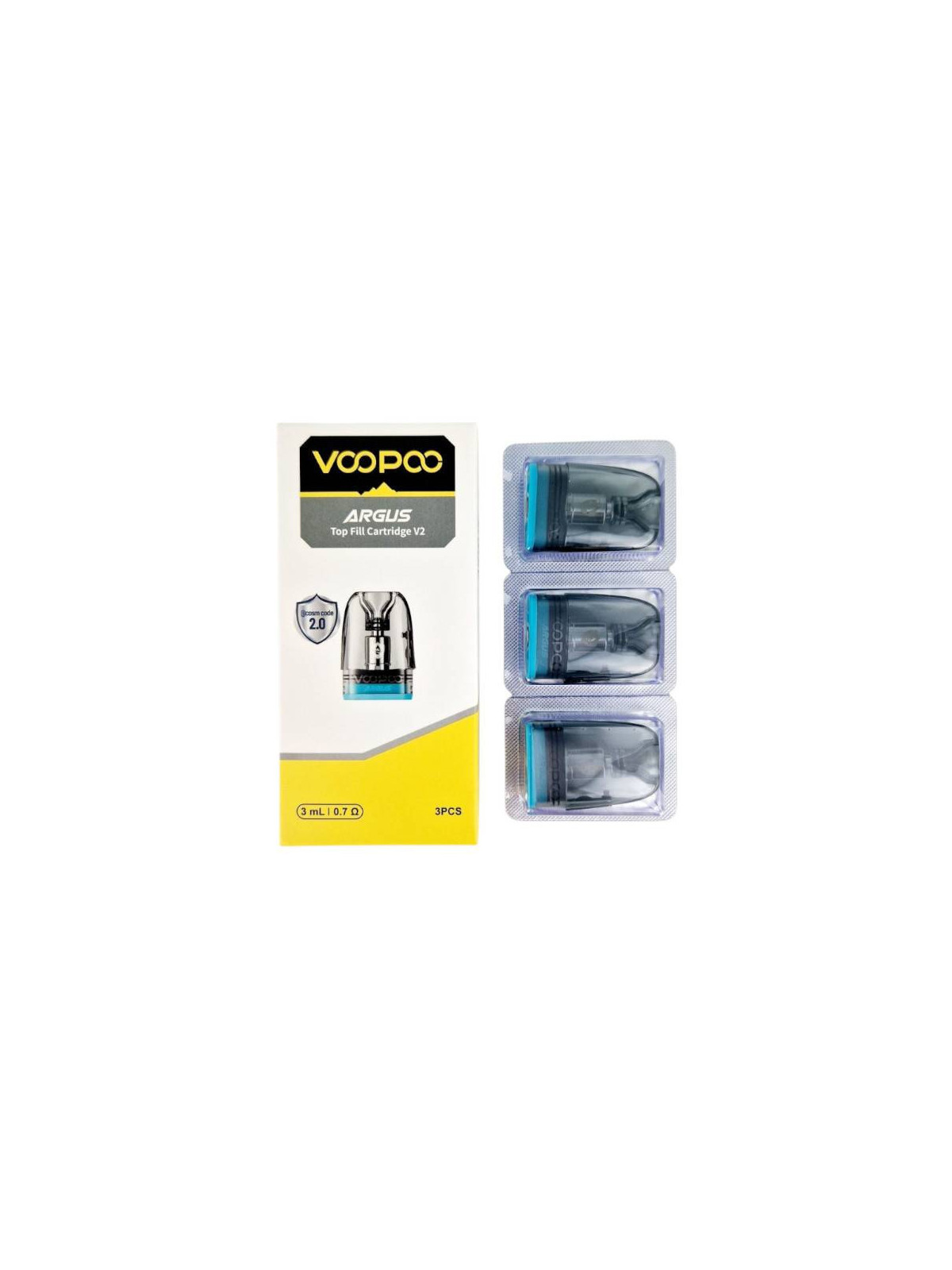 Cartouche Argus Top Fill V2 3ml - Voopoo (Par 3)