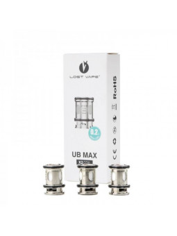 Resistance UB Max - Lost Vape (PACK 3)