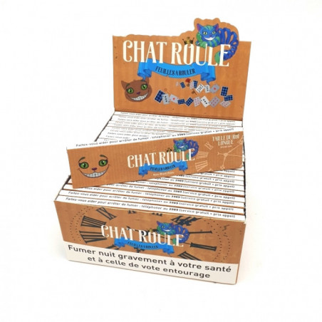 50 Paquets Chat Roule Slim Non Blanchi