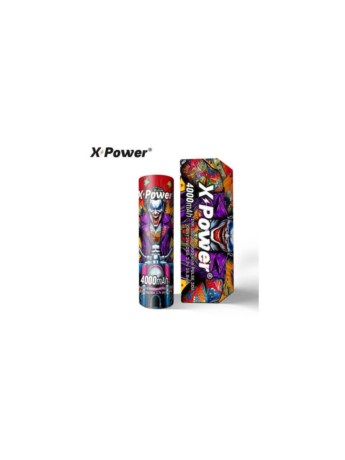 Accu 18650 4000mAh - X Power