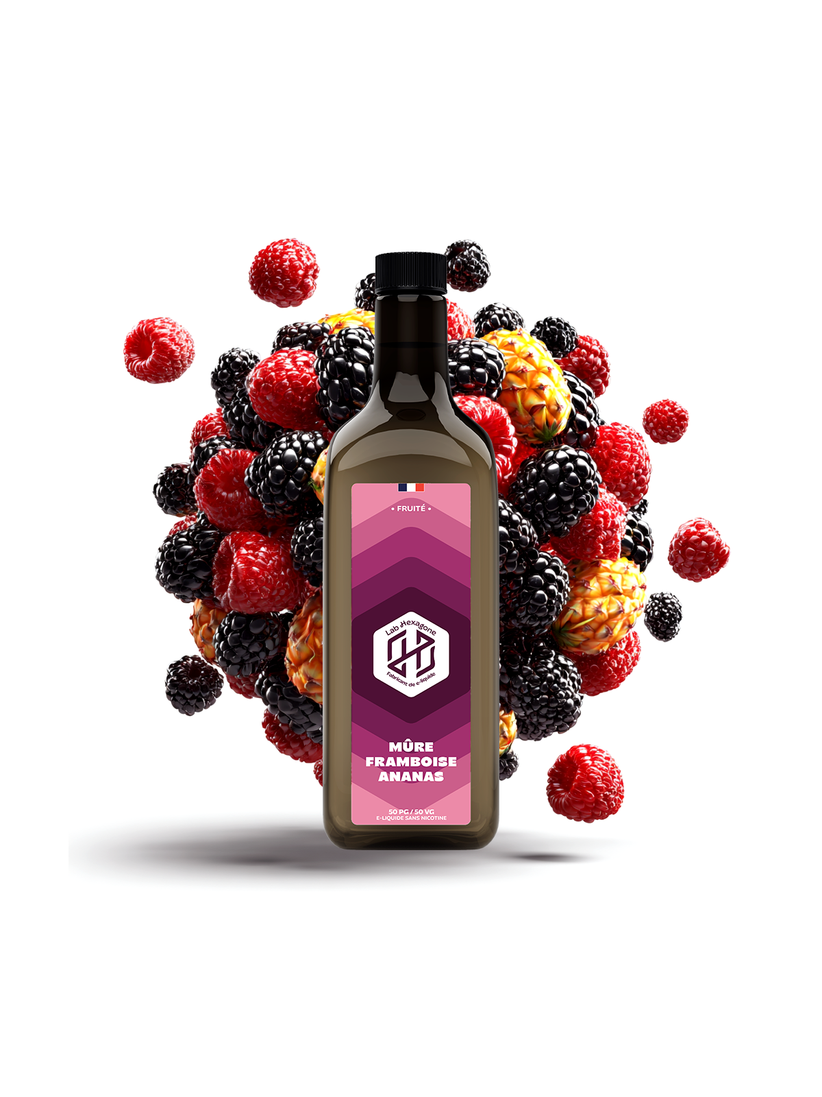 Lab Hexagone - Mûre Framboise Ananas