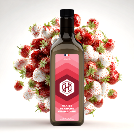 Lab Hexagone - Fraise Blanche Grenadine Frais