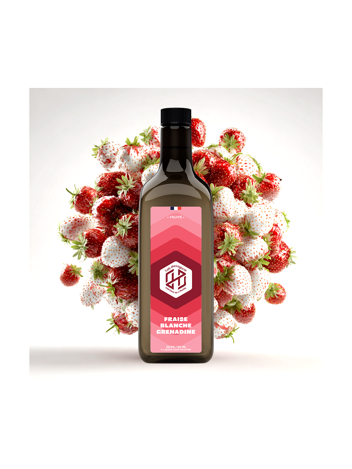 Lab Hexagone - Fraise Blanche Grenadine Frais