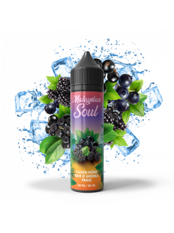 Cassis Mûre Baies d'Aronia Frais 70 ML