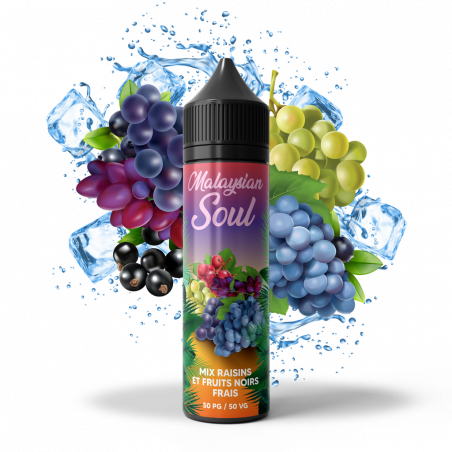 Mix Raisins Fruits Noirs Frais 70 ML