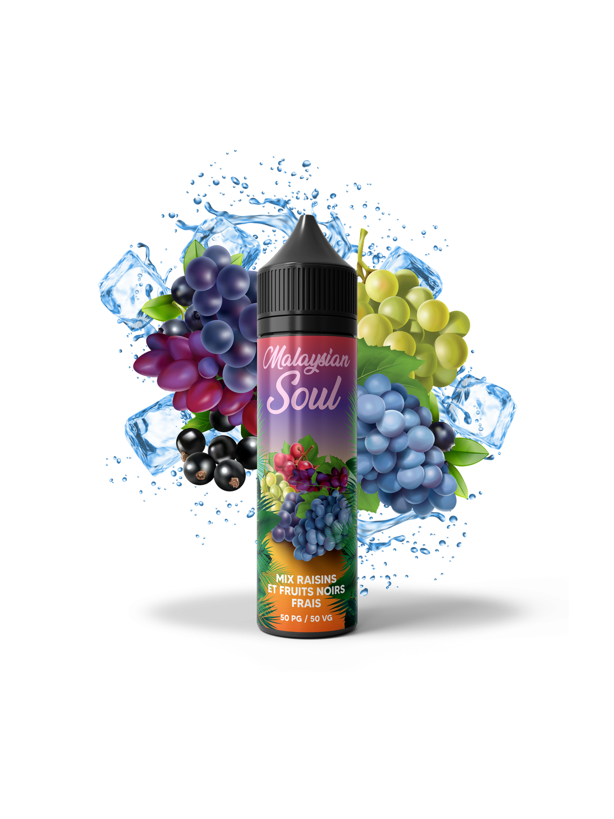 Mix Raisins Fruits Noirs Frais 70 ML