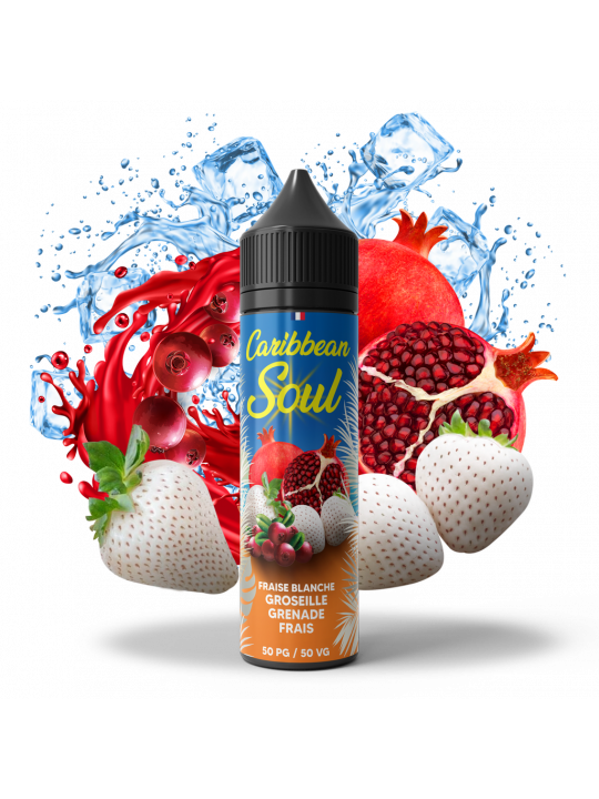 Fraise Blanche Groseille Grenadine Frais 70 ML