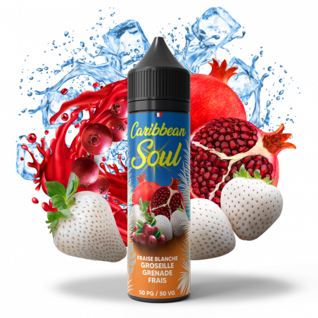 Fraise Blanche Groseille Grenadine Frais 70 ML