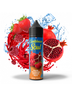 Fraise Framboise Grenade Frais 70 ML