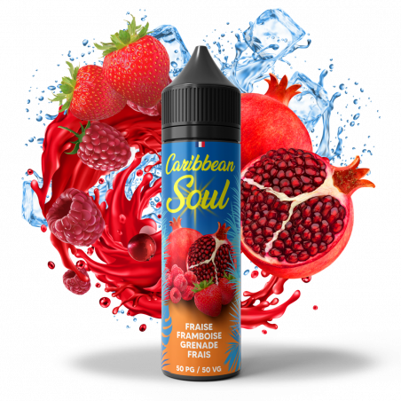 Fraise Framboise Grenade Frais 70 ML