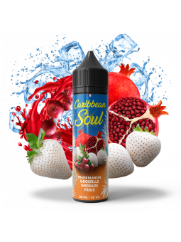 Fraise Blanche Groseille Grenadine Frais 120 ML