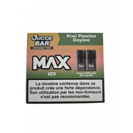 jucce bar Kiwi passion goyave
