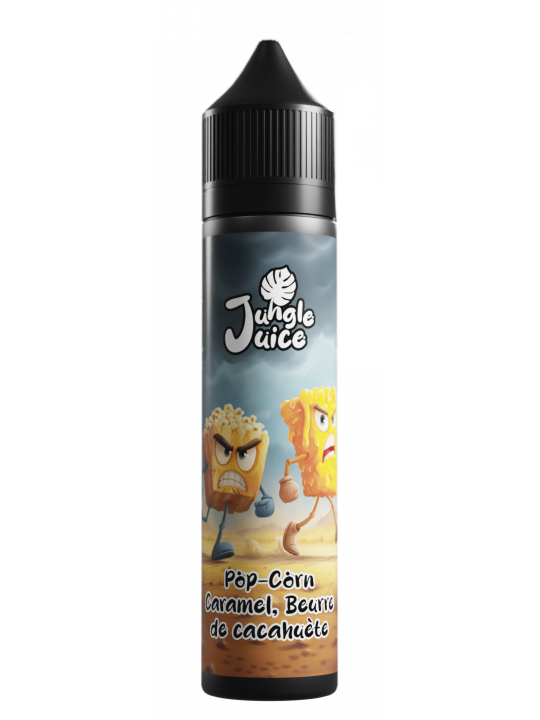 Jungle Juice pop corn caramel beurre de cacahuete