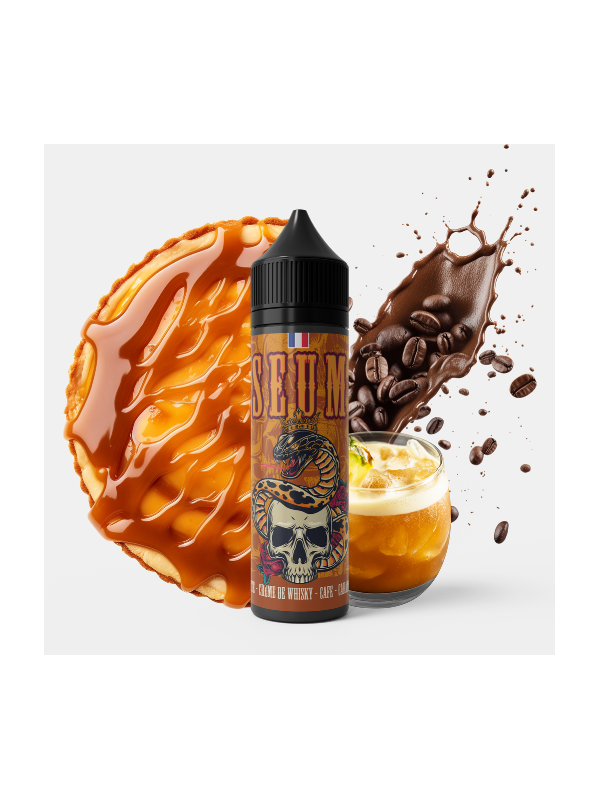 Tarte Crème de Whisky Café Caramel 250 ML